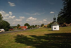Skyline of Benešovice
