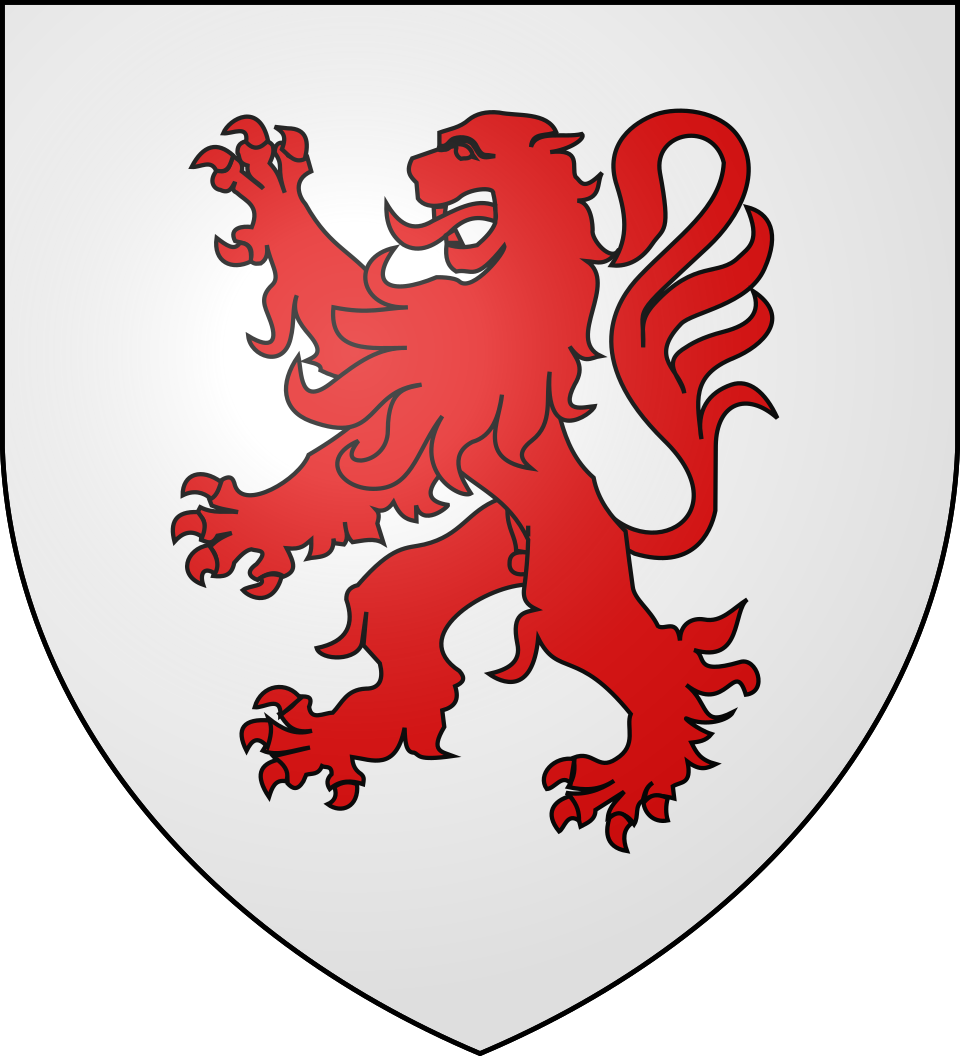 Fayl:Blason-argent-lion-gueules.svg