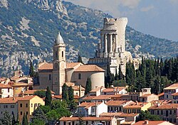 Skyline of La Turbie