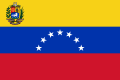 Venesuela bayrogʻi 1954—2006 (muxolifat tomonidan qo'llaniladi)
