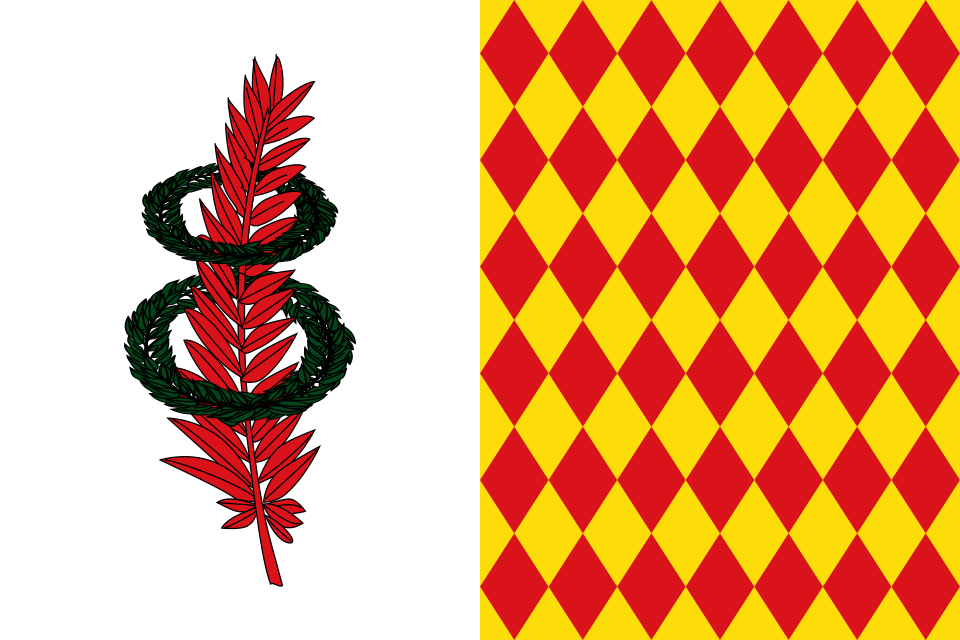 Fayl:Bandera de Sant Quirze Safaja.svg