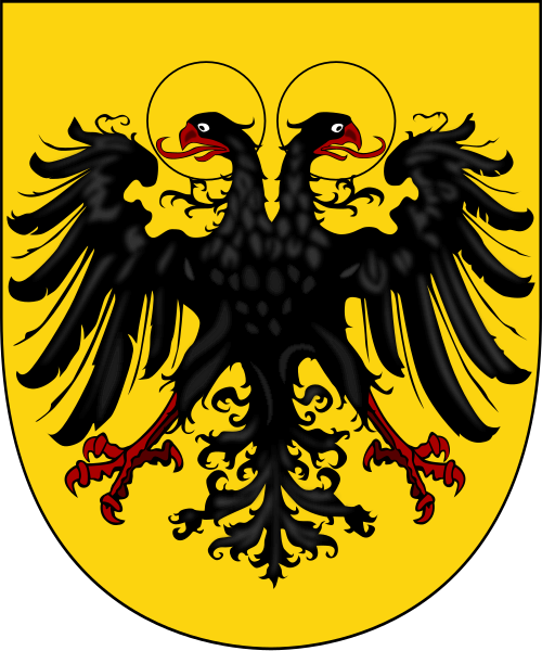 Fayl:Holy Roman Empire Arms-double head.svg