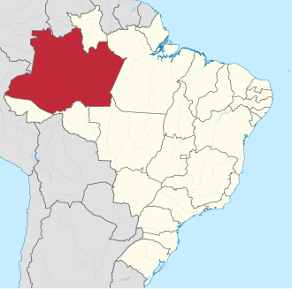 Amazonas xaritada