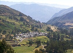 Skyline of Cajatambo