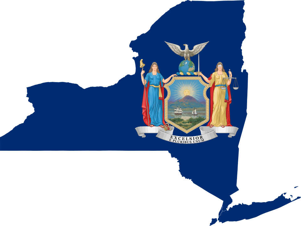 Fayl:Flag-map of New York.svg