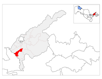 Oqqoʻrgʻon tumani xaritada
