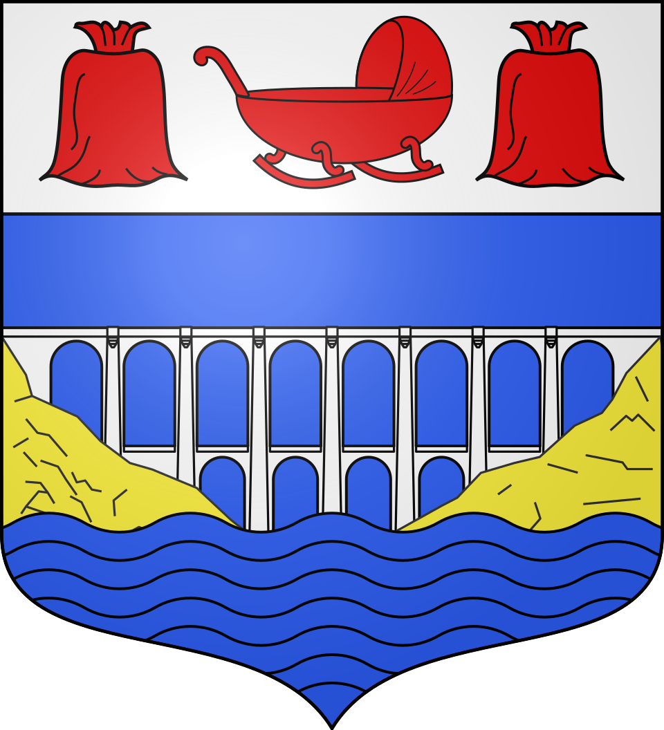 Fayl:Blason ville fr Bersac-sur-Rivalier 87.svg