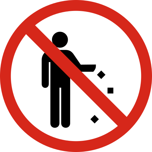 Fayl:No littering.svg