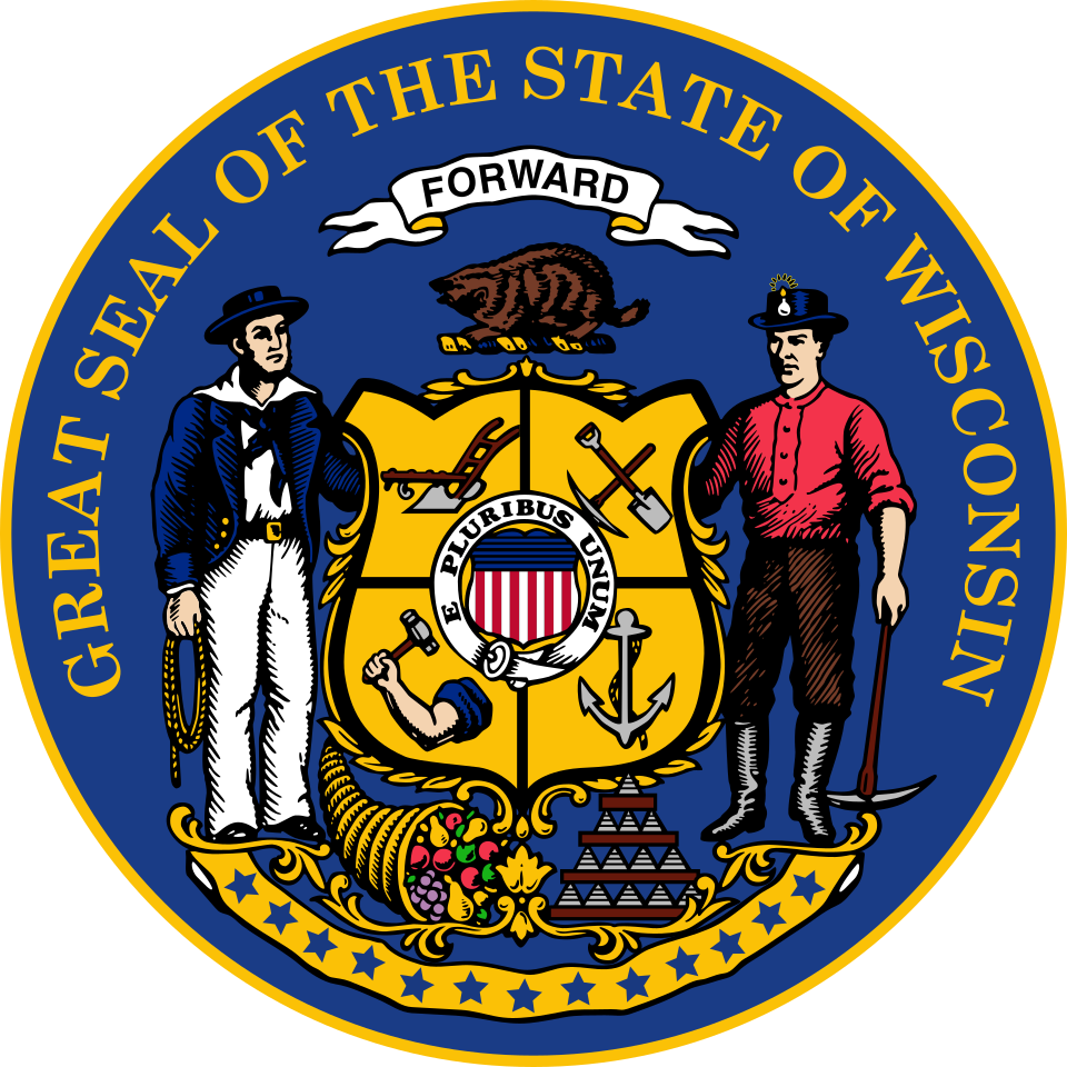 Fayl:Seal of Wisconsin.svg