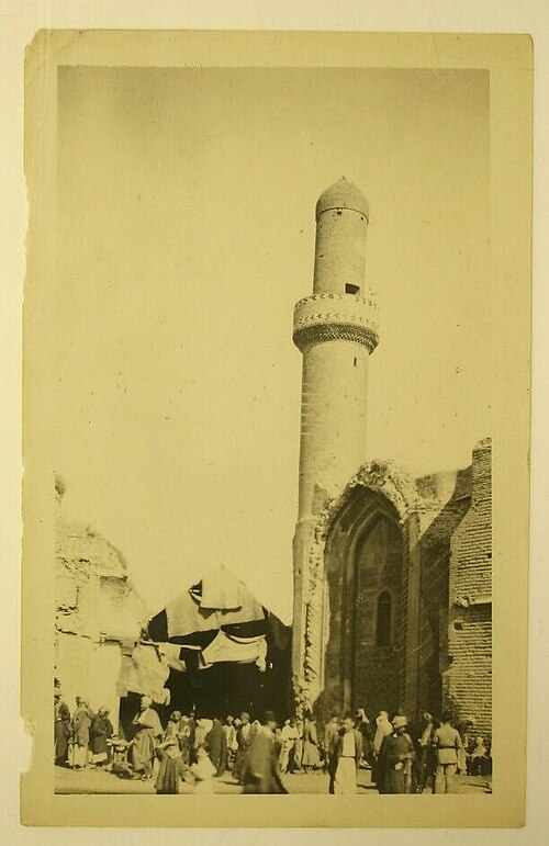 Fayl:منارة جامع مرجان 1916.jpg