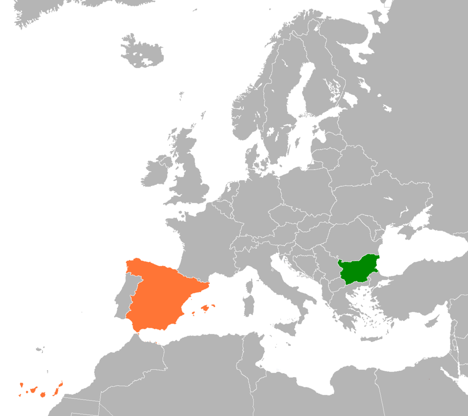 Fayl:Bulgaria Spain Locator.png