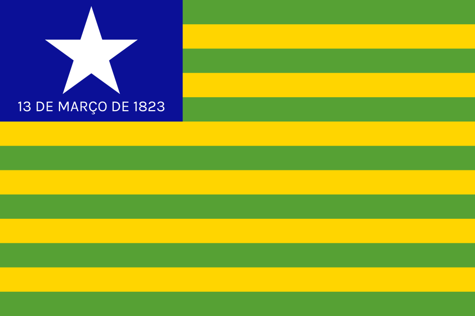 Fayl:Bandeira do Piauí.svg