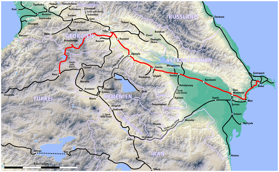 Fayl:Map of the Kars-Akhalkalaki-Tbilisi-Baku railway.png