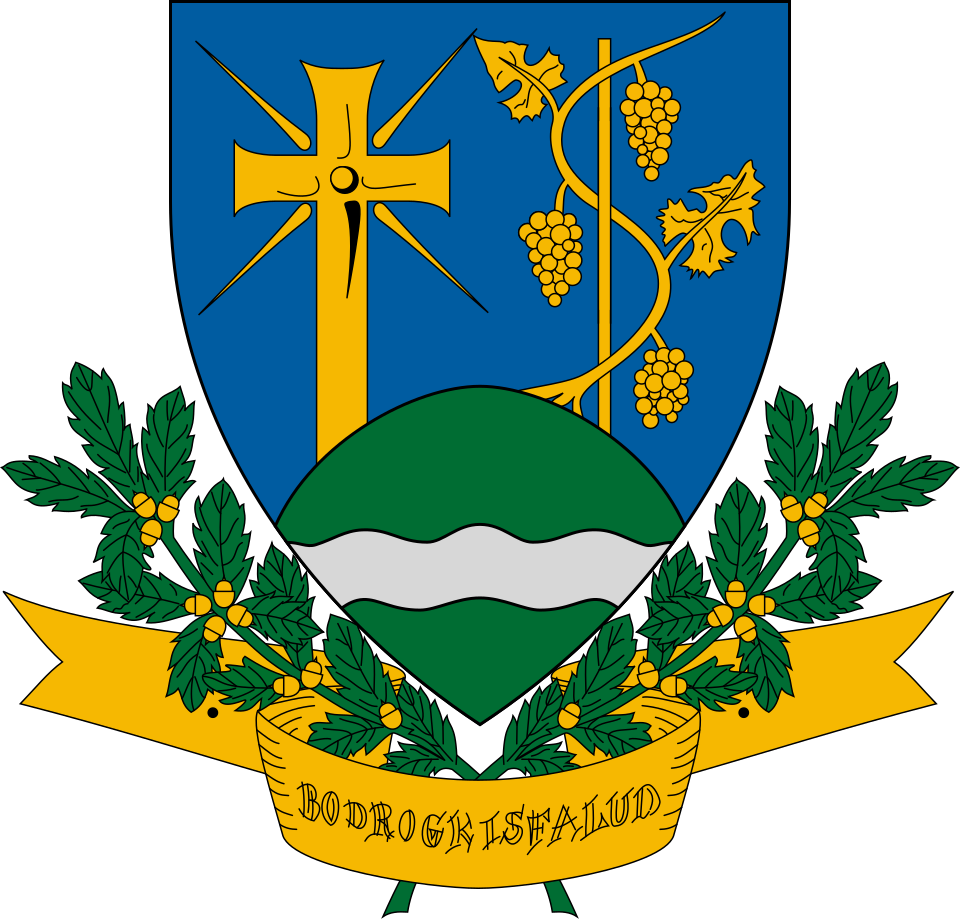 Fayl:HUN Bodrogkisfalud Címer.svg
