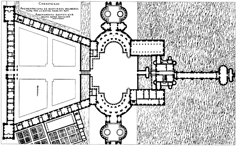 Fayl:SchlossChenonceauPlanvonKatharinavonMedici.png
