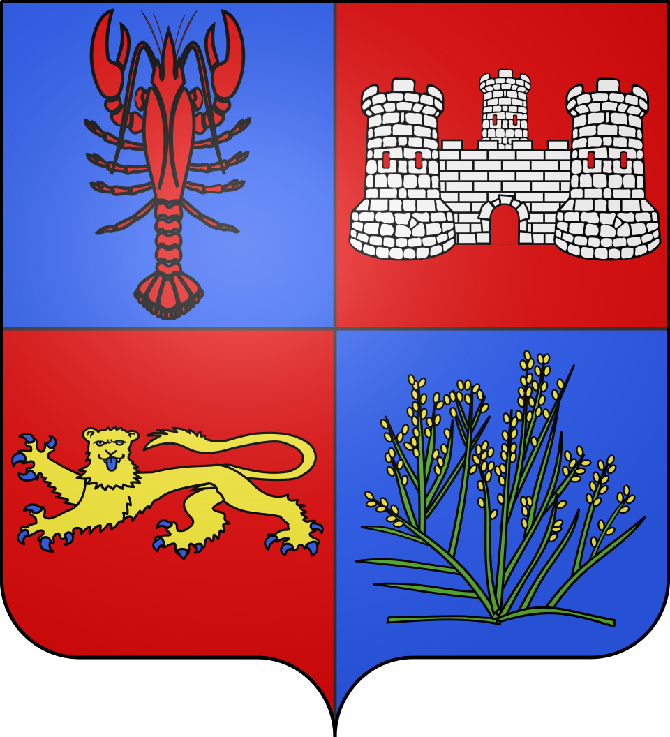 Fayl:Blason ville fr Camarsac (Gironde).svg