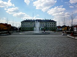 Skyline of Białobrzegi