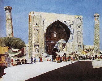 V. V. Vereshagin. "Samarqand". 1869-yil