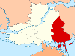 Genichesk joylashuvi
