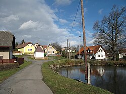 Lažany, Meznoning bir qismi