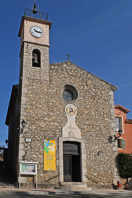 Fayl:L'église de La Roquette-sur-Siagne.jpg