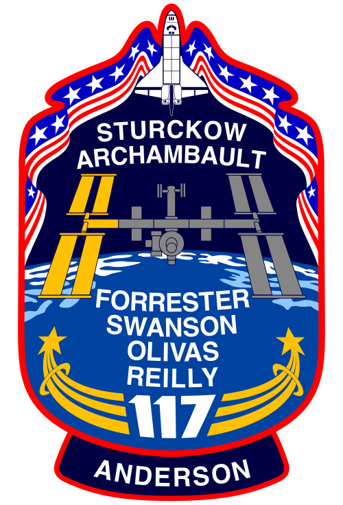 Fayl:STS-117 patch new2.svg