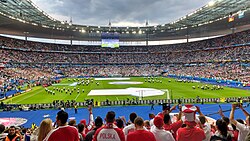 Yevro-2016 o'yinidagi Stade de Francening ichki ko'rinishi