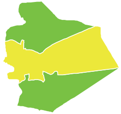 As-Suvayda muhofazasi tarkibidagi As-Suvayda tumanining joylashuvi
