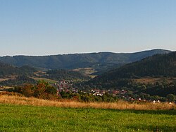 Skyline of Ujsoły