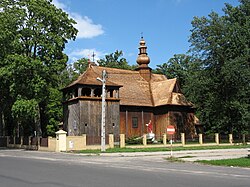 Skyline of Dobroń