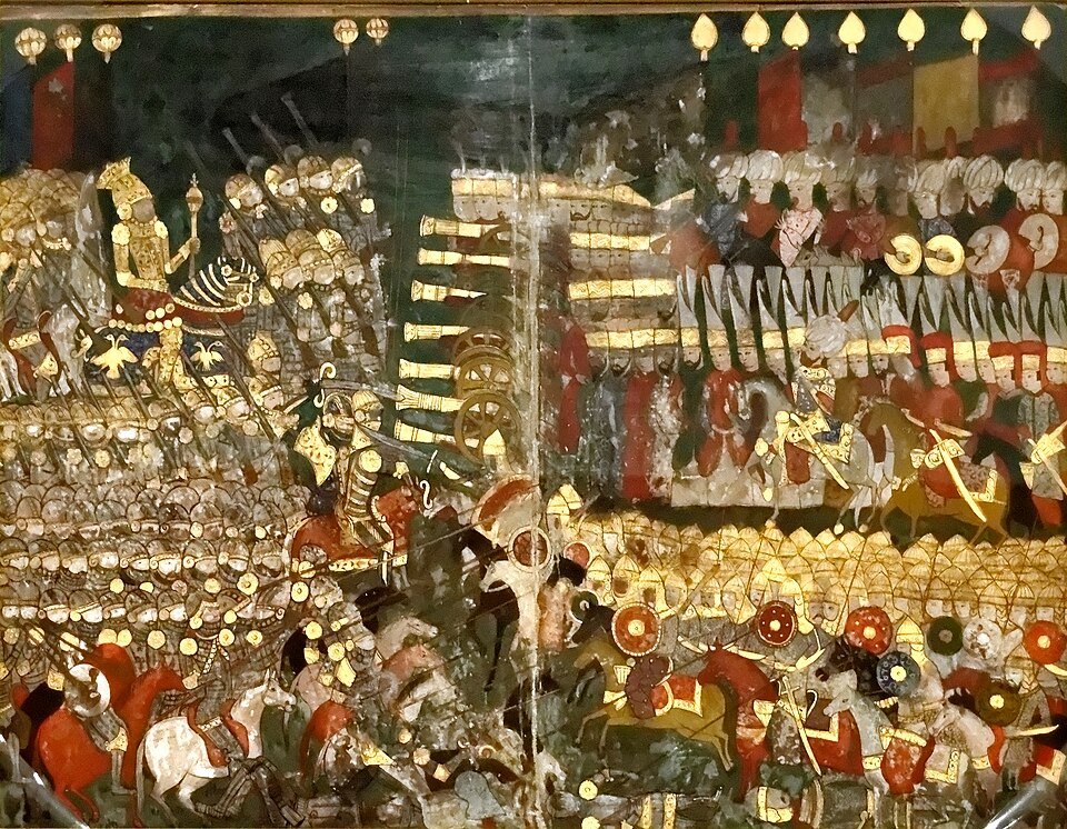 Fayl:Battle of Mohács, Turkish miniature.jpg