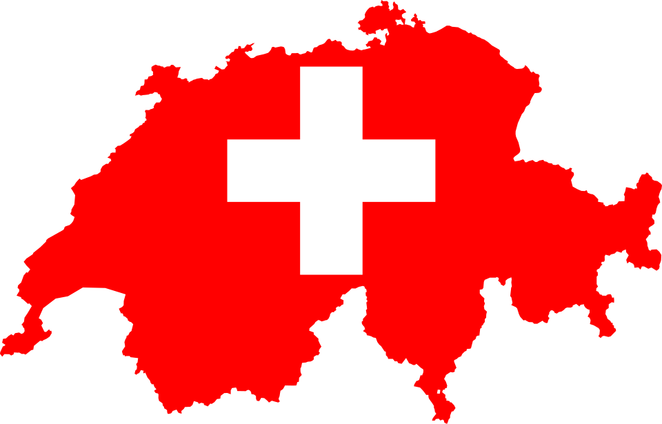 Fayl:Flag-map of Switzerland.svg