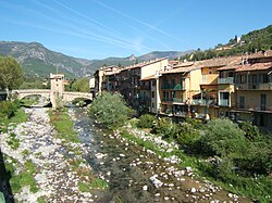 Skyline of Sospel