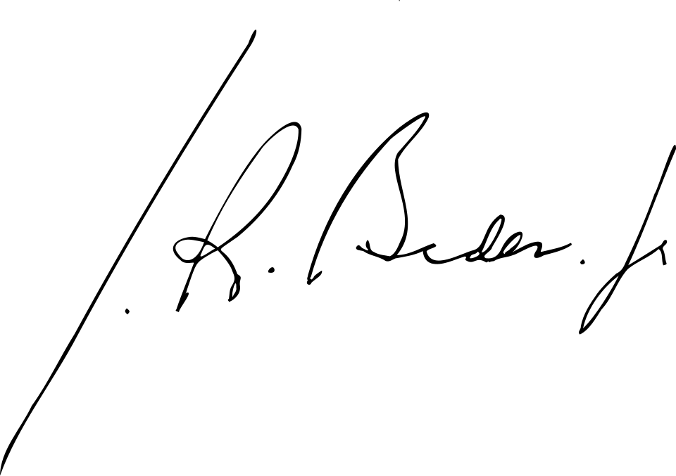 Fayl:Joe Biden Presidential Signature.svg
