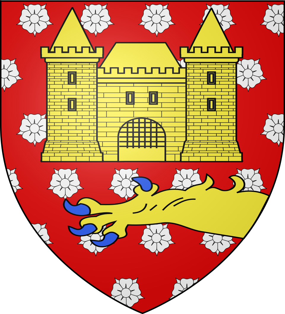 Fayl:Blason ville fr Carrouges 61.svg