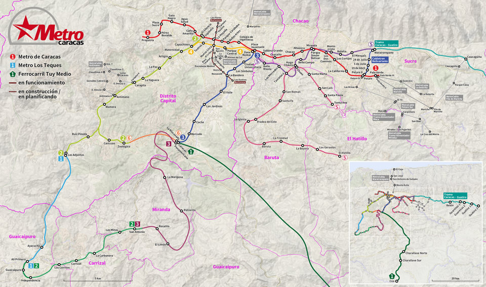 Fayl:Map of the Caracas metro.png