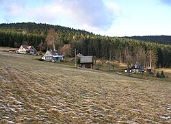 Skyline of Paseky nad Jizerou