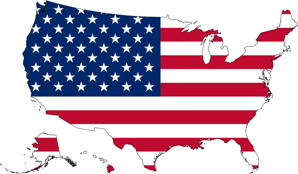 Fayl:USA Flag Map.svg
