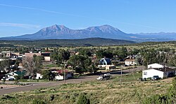 Skyline of Walsenburg, Colorado