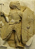 Stucco, Parfiya sulolasi, Zahhok qalʼasi, Hashtrud.