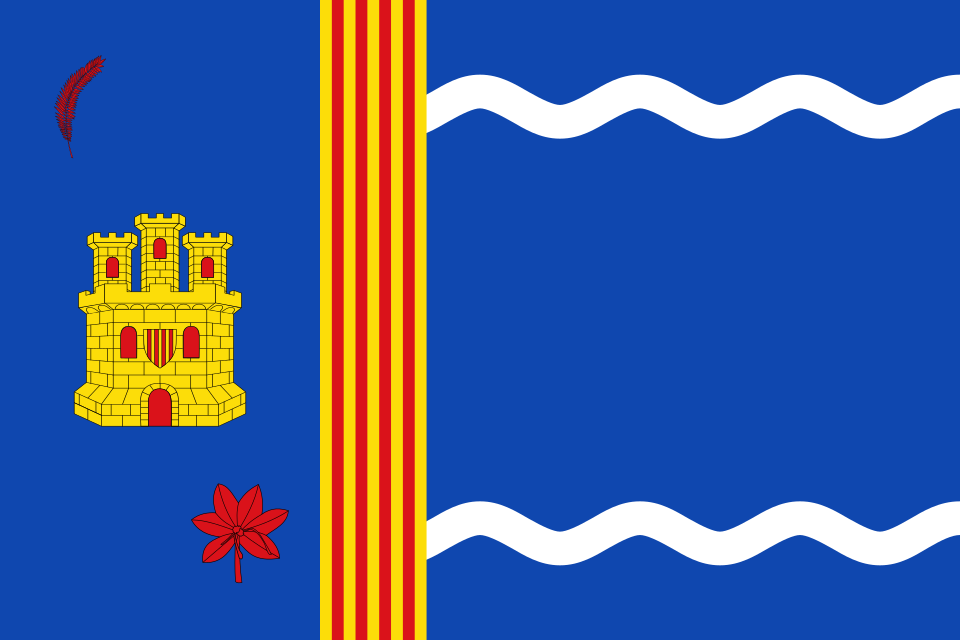Fayl:Bandera de La Almolda.svg