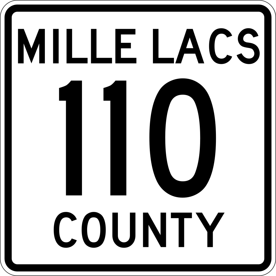 Fayl:Mille Lacs County 110 MN.svg
