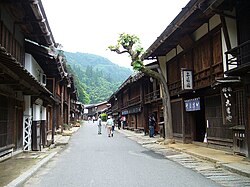 Skyline of Nagiso