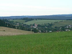 Skyline of České Petrovice
