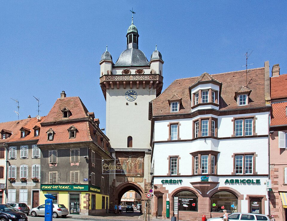 Fayl:Selestat Tour de l’horloge.jpg