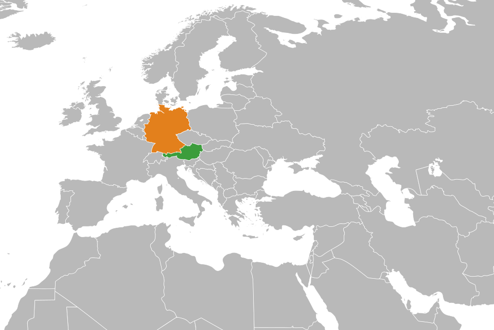 Fayl:Austria Germany Locator.svg