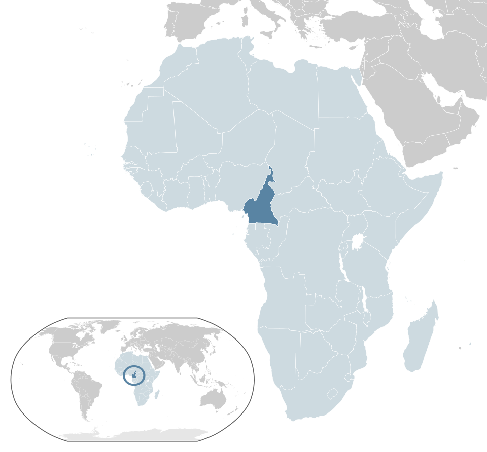 Fayl:Location Cameroon AU Africa.svg