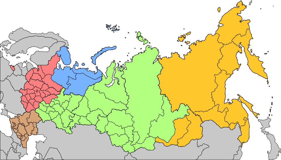 Fayl:Military districts of Russia 2016.svg