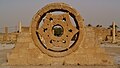 Iordaniya yaqinidagi Xirbat al-Majfar, al-Volid II hijriy 743–744-yilda qurilgan deb hisoblanadi[12]