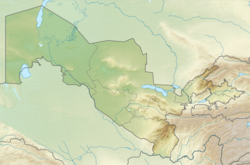 Shohimardon eksklavi is located in Uzbekistan